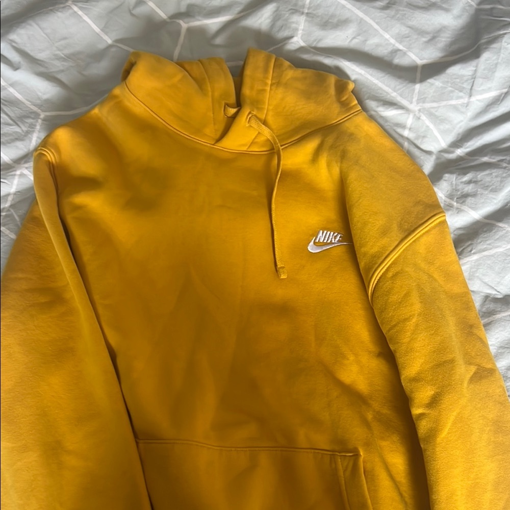 Nike Golden Yellow Pullover Hoodie